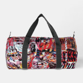 Duffel Bag – Fragmented Pulse ダッフルバッグ (裏面)