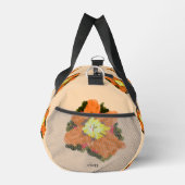 Duffel Bag : Orange Yellow Flower ダッフルバッグ (右)