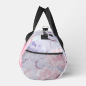 Duffel Bag : Pink Poses Winters Frost . ダッフルバッグ (右)