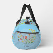 Duffel Bag : Spring Flowers . ダッフルバッグ (右)