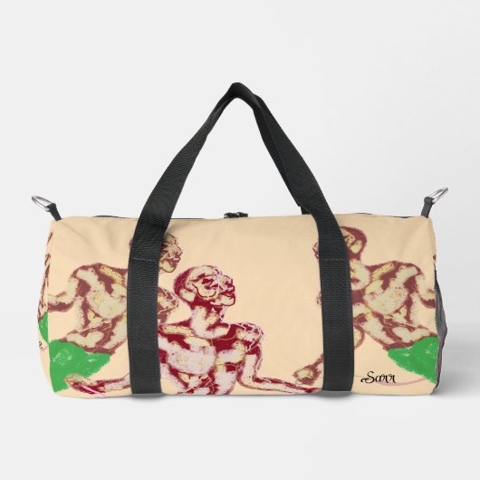 Duffle Bag : Jumping Rope Training ダッフルバッグ (正面)