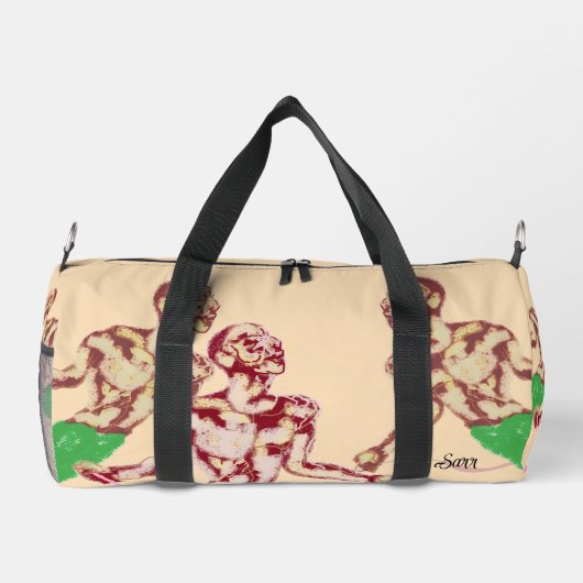 Duffle Bag : Jumping Rope Training ダッフルバッグ (裏面)