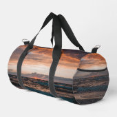 Duffle bag with ocean beach waves image ダッフルバッグ (右コーナー)