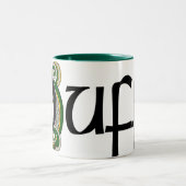 Duffyのケルト族のドラゴンのマグ ツートーンマグカップ (中央)