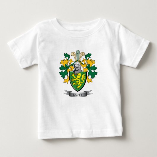Duffyの紋章付き外衣 ベビーTシャツ (正面)