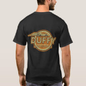 DUFFYの重金属の企業のTシャツ Tシャツ (裏面)