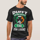 Duffy人神話のアイルランドの伝説St patricks Tシャツ (正面)
