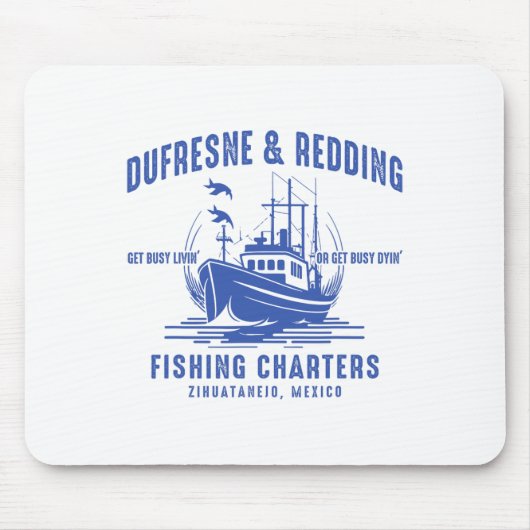 Dufresne+Redding+フィッシングチャーターズの愛好者 マウスパッド (正面)