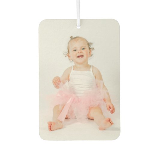 Duftbaum mit eigenem Foto - カーエアーフレッシュナー (正面)