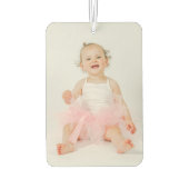 Duftbaum mit eigenem Foto - カーエアーフレッシュナー (裏面)