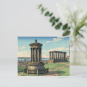 Dugald Stewart Monument on Calton Hill ポストカード (スタンド正面)