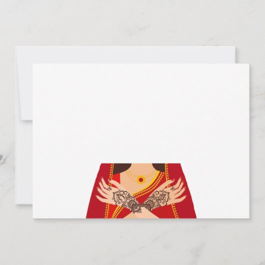 Dügün kina 招待状 (裏面)