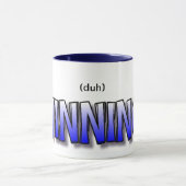 (duh)勝利マグ-青 マグカップ (中央)