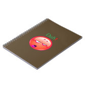 Duh Notebook, Duh emoji顔リアクションノートブック, ノートブック (左側)