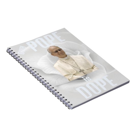 Duh Pope is Dope Notebook ノートブック (右側)