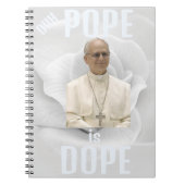 Duh Pope is Dope Notebook ノートブック (正面)