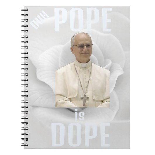 Duh Pope is Dope Notebook ノートブック (正面)