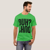 DUH retro Tシャツ (正面フル)