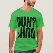DUH retro Tシャツ (正面)