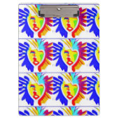 DUH😏Logo Clipboard- Bold Moves, Organized Plans クリップボード (正面)