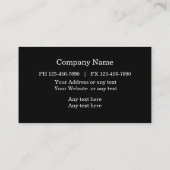 DUI弁護士名刺 名刺 (裏面)