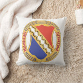 DUI – 歩兵第1連隊2テキスト クッション (ブランケット)