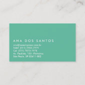 Duik in Kleur Visitekaartjes 名刺 (裏面)