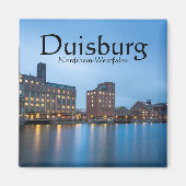 Duisburgドイツ磁石 マグネット (正面)