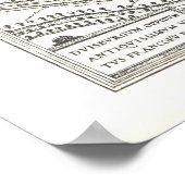 Duisburg: 1666 ポスター (角)