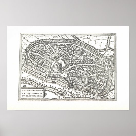 Duisburg: 1666 ポスター (正面)