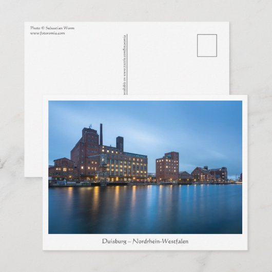 Duisburg Germanyはがき ポストカード (正面/裏面)