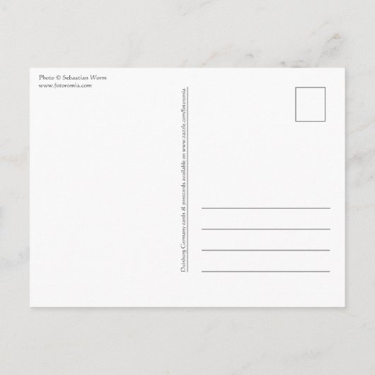 Duisburg Germanyはがき ポストカード (裏面)