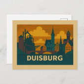 Duisburg Germany City Art ポストカード (正面/裏面)