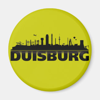 Duisburg Stadt Skyline - Magnet /Kühlschrankmagnet マグネット