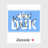 DUKロゴ シール (シート)