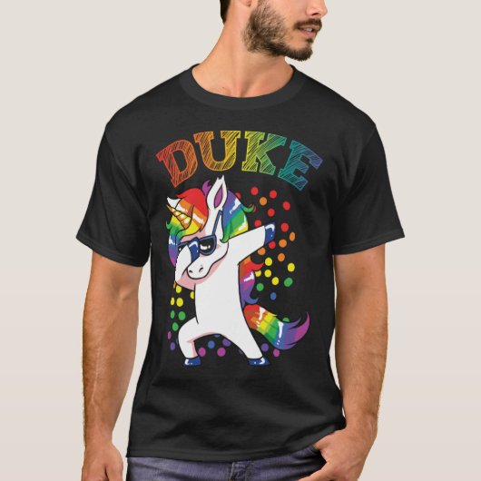 Duke Dabbing Unicorn Tシャツ (正面)