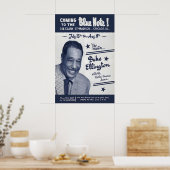 Duke Ellington jazz poster - Live at the Blue Note ポスター (キッチン)