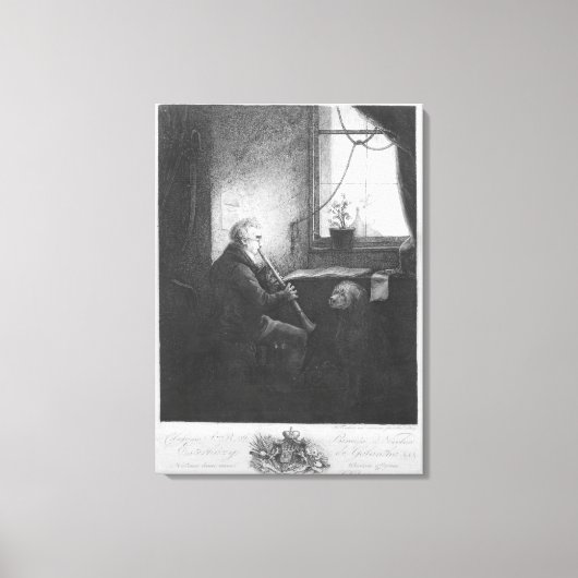 Duke Esterhazy遊's the Clarinet, 1809 キャンバスプリント (正面)
