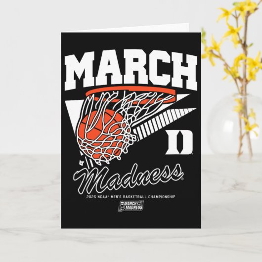 Duke Sketll - 2025 March Madness Sketll - Ncaa  カード (黄色い花)
