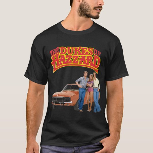 Dukes of hazzard tv show 80s boy tシャツ (正面)