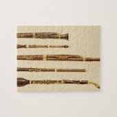 dulcianのoboe、バスーン、oboe da caccia a ジグソーパズル (横)