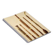 dulcianのoboe、バスーン、oboe da caccia a ノートブック (右側)