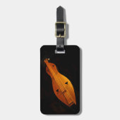 Dulcimerの荷物のラベル ラゲッジタグ (正面縦)
