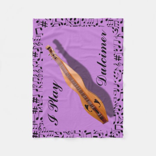 DULCIMER フリースブランケット (正面)