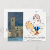 Dulcinea del Toboso by @QUIXOTEdotTV ポストカード (正面/裏面)