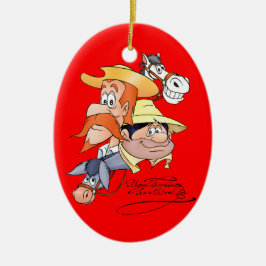 Dulcinea&Don Quixote @QUIXOTEdotTVで400年 セラミックオーナメント