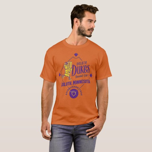 Duluth Dukes - Minnesota Tシャツ (正面フル)