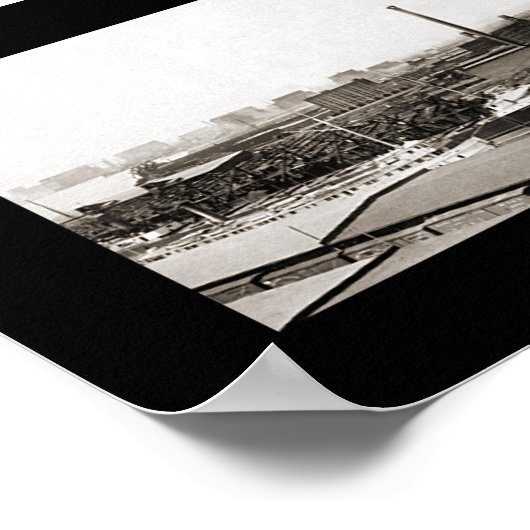 Duluth from MN Point写真1901 ポスター (角)