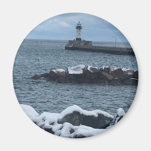Duluth Minnesota Lake Superior Canal Park マグネット (正面)