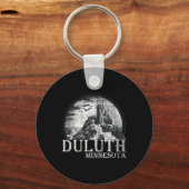 Duluth Minnesota Mn Outdoors キーホルダー (正面)